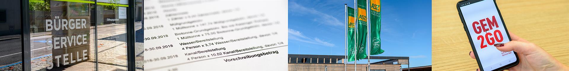 Banner Bürgerservicestelle - 